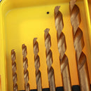 15pcs/set High  Steel Drill Titanium-plated Twist Drill Bit 1.5mm -10mm