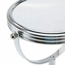 6inch Mirror Luminous Makeup Shaped Round Double Faces With Foot 10x Magnif Y4Y8
