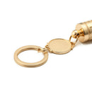 Golden Mini Portable LED Flashlight Torch Lamp Handheld Camping Keychain Light