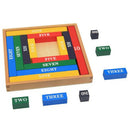 Educational Wooden Digital Building Block Toys Children Baby Toys 1-10 Math N8V3