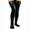 Fashion Womens Sexy Long Socks Thigh High Stockings Faux Leather Club-wear