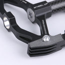 Pack of 2, Mountain Bike Pedals - 9/16 Inch Lightweight Aluminium Alloy Pedals