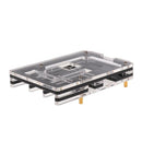Acrylic Case Shell Cover Enclosure Protector for Raspberry Pi 3 B+ - Black