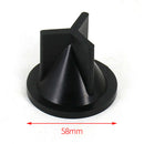 Plastic Marine Toilet Joker/Check Valve, Black Color