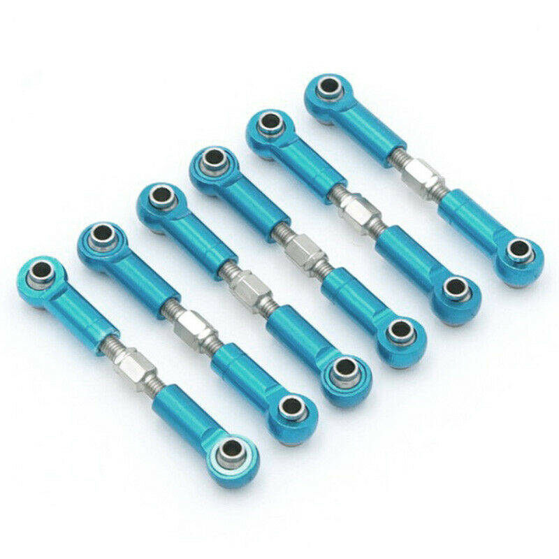 6Pcs Adjustable for Wltoys A949 A959 A969 A979 K929 Upgrade Parts Metal Lin D9C7