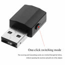 Bluetooth 5.0 Audio Receiver Transmitter Stereo AUX USB 3.5mm Jack Fit TV PC Car