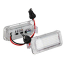 2pcs LED Rear Number License Plate Lights for Ford Fiesta Focus Kuga Mondeo