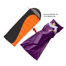 Lightweight Sleeping Bag Outdoor Camping Travel Sleep Sack Pouch (Purple) A