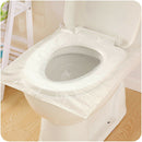 6pcs/set Disposable Travel Safety PE Plastic Toilet Seat Cover Mat portable ME