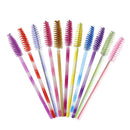 50Pcs Handle Disposable Mascara Wands Eyebrow Applicator Lash Makeup Brushe