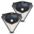 38LED Solar Motion Sensor Wall Lamp Outdoor Waterproof Yard Security Light