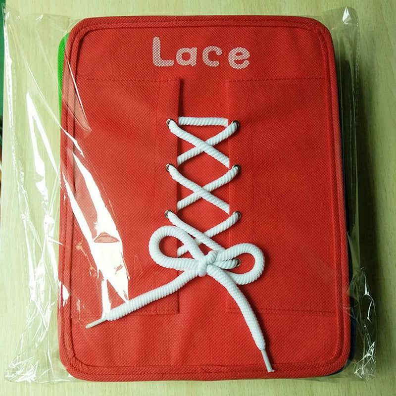 6pcs Baby Early Learning Kits Basic Life Skills Toys Learn To Dress Boards