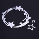 3pcs Stars Circle Cutting Dies Scrapbooking Carbon Steel Cutting Pressing