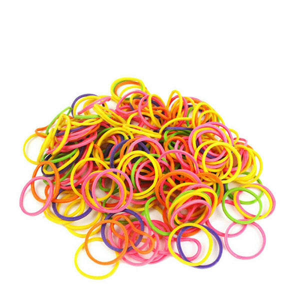170PCS/Bag Elastic Stretchy Pet Rubber Band Dog Headband No Hair: Stick S8V6
