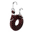 Red Motorcycle Bike Cargo Luggage Helmet Rope Strap Elastic- 100-300cm 300cm