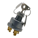 Metal Front Tractor Ignition Switch with 2 Key for Lucas 35670 128SA Replace