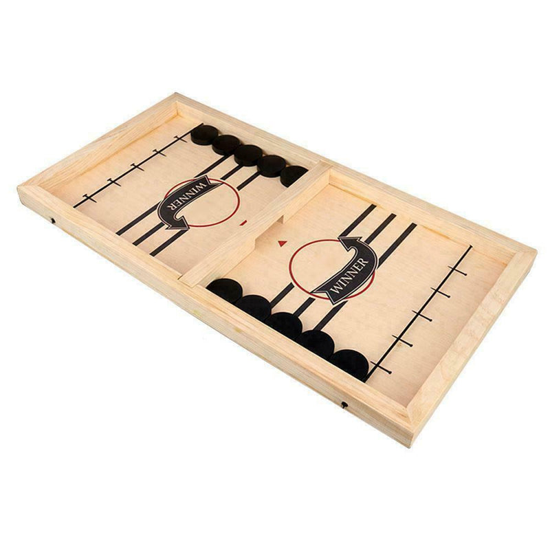 Fast Sling Puck Game Paced Sling Puck Winner Board Games Child Family Toys R7Z5