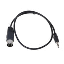 1Pc 5 Pin Din MIDI male to 3.5mm male plug stereo jack audio adapter ca 3C