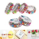 6 Rolls Self Adhesive Rhinestone Crystal Bling Stickers Tape Phone Car Card