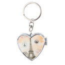 Emboss Waterproof Pill Case Bottle Mini Pill Box Holder Keychain Container