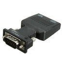 1080P VGA Male to HDMI Female Adapter Converter with USB Audio Cable