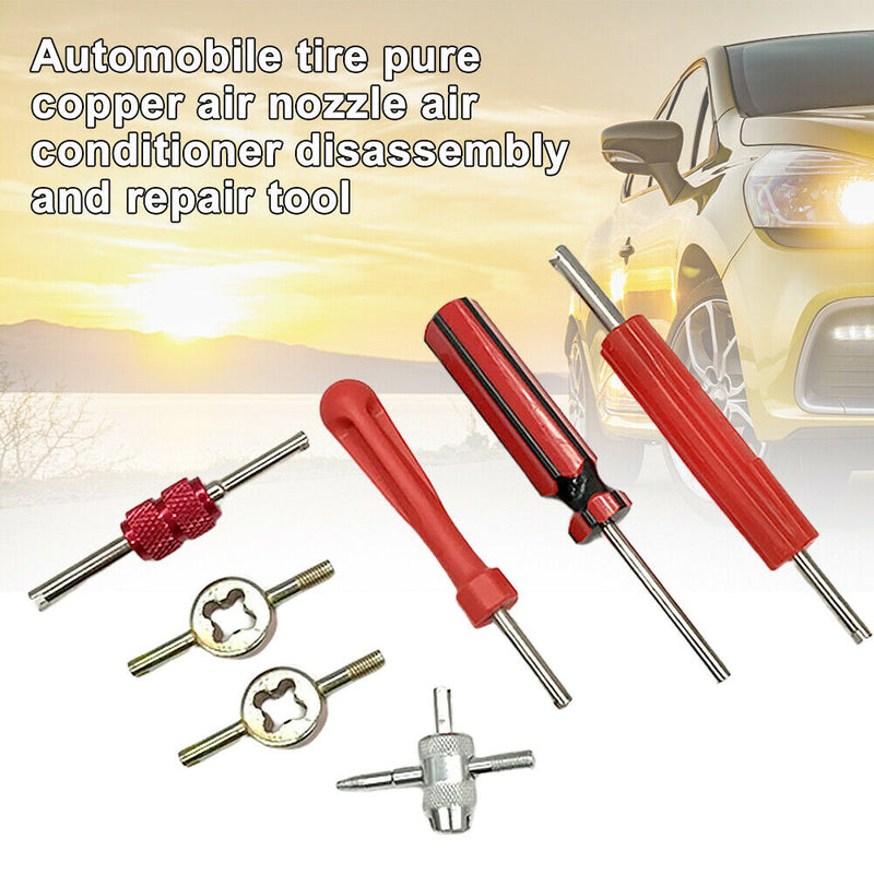 Valve Core Tool Auto Accessories Air Conditioner Tire Repair Practical Copper