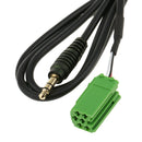 Aux In Input Audio Radio Adapter Cable 3.5mm For   Clio Megane MP3 CD