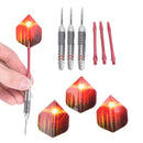 3Pcs Darts Professional Steel Tip Dart With Aluminium Shafts Nice Dart Fligh Gn