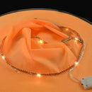 Halloween Decoration Outdoor Hanging Lighted Glowing Witch Hat Lights String