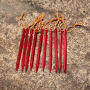 Tent Stakes Rhombic Tent Pegs 7 Inch Ultralight Aluminum Camping Hiking Peg