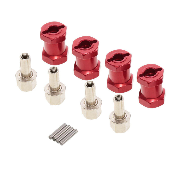 12mm Wheel Extension Adaptor 17mm Longer for 1/10 RC Crawlers Parts HPI HSP