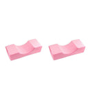 Soft Eyelash Extension Pillow Washable Comfortable Grafting Neck Pillows Pink