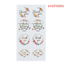 80pcs/10sheet Gift Sealing Stickers Thank you Design Diary Scrapbooking StiSEAU