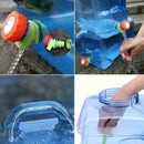 5L Portable Outdoor Travel Car Water Bucket Camping Container PC Water Storage