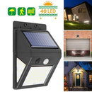Solar Lights Outdoor Motion Sensor Separable Waterproof Garden Lamp (40LED)