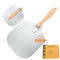 Aluminum Pizza Shovel Peel With Wooden Handle Pastry Spatula Cake Baking Cut Hn