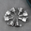 8pcs Round Nozzle for 850 Hot Wind Air Gun Welding Heat Resistant Soldering