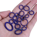 265x Assortment Kit Car HNBR A/C System Air Conditioning O Ring Seals Set Purple