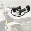 2Pcs Twist Throttle Accelerator Handle Grips Cable Set Handlebar Replacement