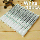 White Universal Waterproof Permanent Tire Graffiti Newly Marker Pen T6K1 P0 X1V4