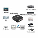HDMI To AV, 1080P Full HD HDMI Converter, Video Audio AV To HDMI Adapter With