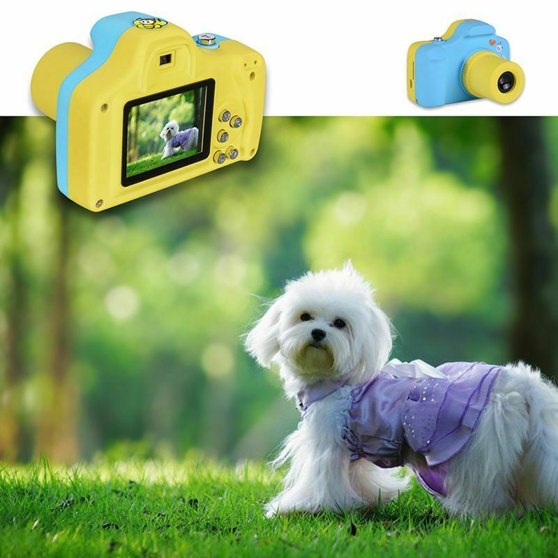 1.5 Inch 2MP 1080P Mini LSR Cam Digital Camera for Kids Baby Cute Cartoon M