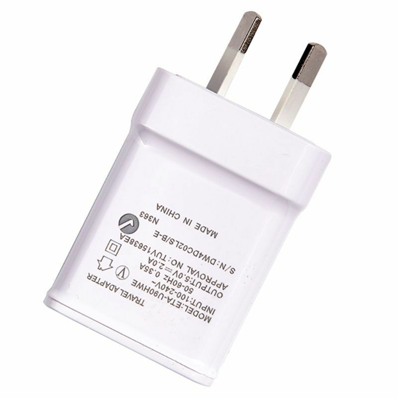 USB Charger 5V 2A Wall Adapter AU Wall Plug Power Adapter Micro Data Charging