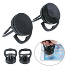 2pcs Black Phone Repair Screen Glass Lift Vacuum Strong Suction Cup Tools
