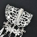 Hairpin Women Tassel Hollow Hair Clip Beads Dangle Hair Pins Crystal NEW H7