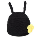 Newborn Baby Girl Boy Crochet Knit Bee Costume Photo Photography Prop Outfit set