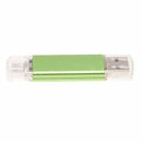 Memory 16GB USB drive OTG + mini USB Flash Drive for Notebook Green P7Z1