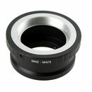 M42 Lens to Micro 4/3 M4/3 Adapter EP1 EP3 EPL1 EPL2 GH1 GF1 M42-M43 EPL3 G D2D4