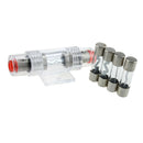 4 Pieces Car Audio Part Electronics 60A AGU Fuses with 4/8 Gauge Fuse Holder