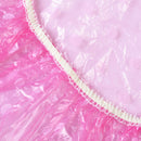 6* Elastic Waterproof Shower Cap Hat Bath Head Hair Cover Salon Shower Cap US